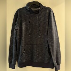 Black Pullover with Drawstring Neck